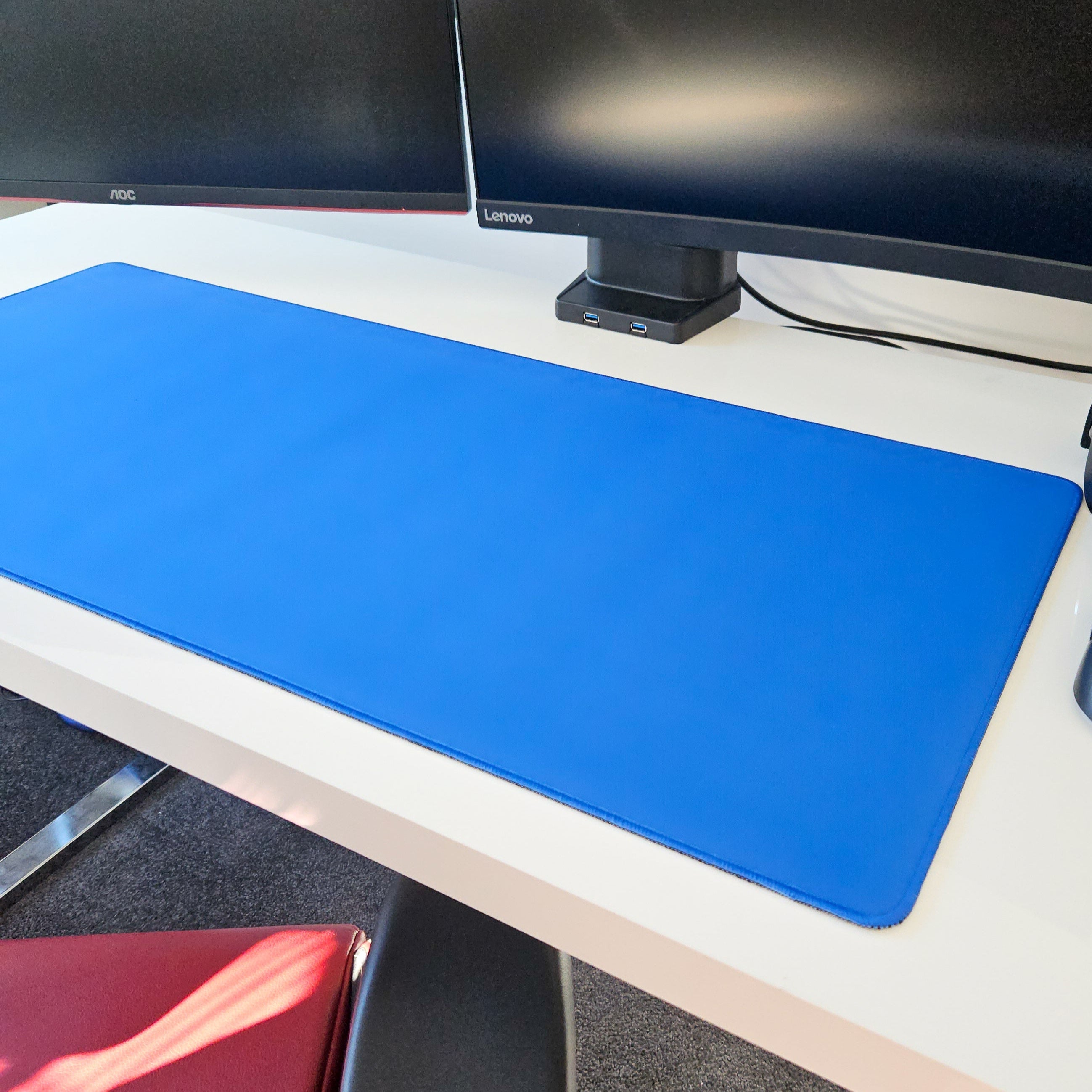 Blue Desk Pad - Premium Desk Mats for Gamers – Custom Mouse Pad