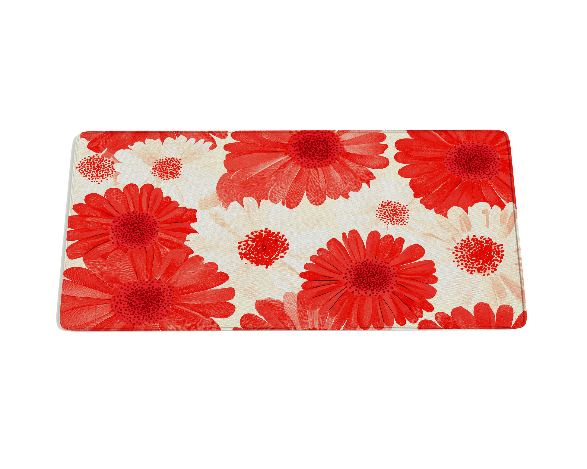 Gerbera Flower Desk Mat - Custom Mouse Pad