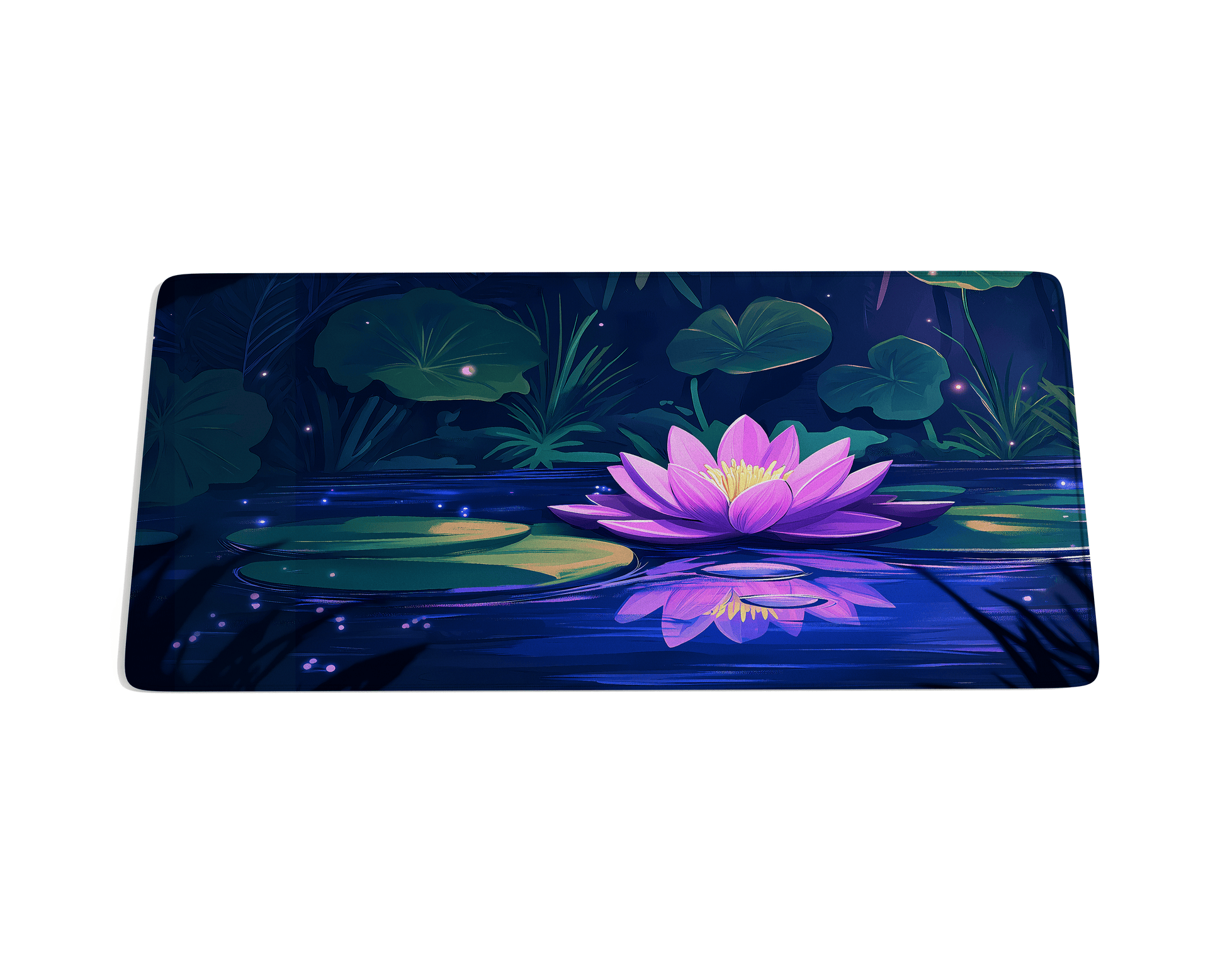 Lotus Flower Desk Mat - Custom Mouse Pad