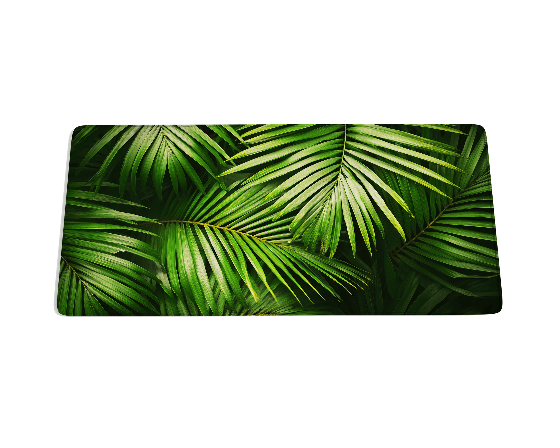 Palm Leaf Desk Mat - Custom Mouse Pad